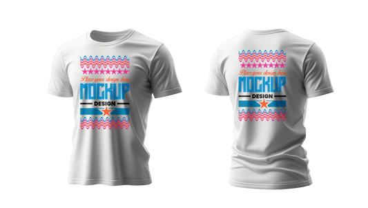 T-Shirt blanc personnalisé 150g/m²