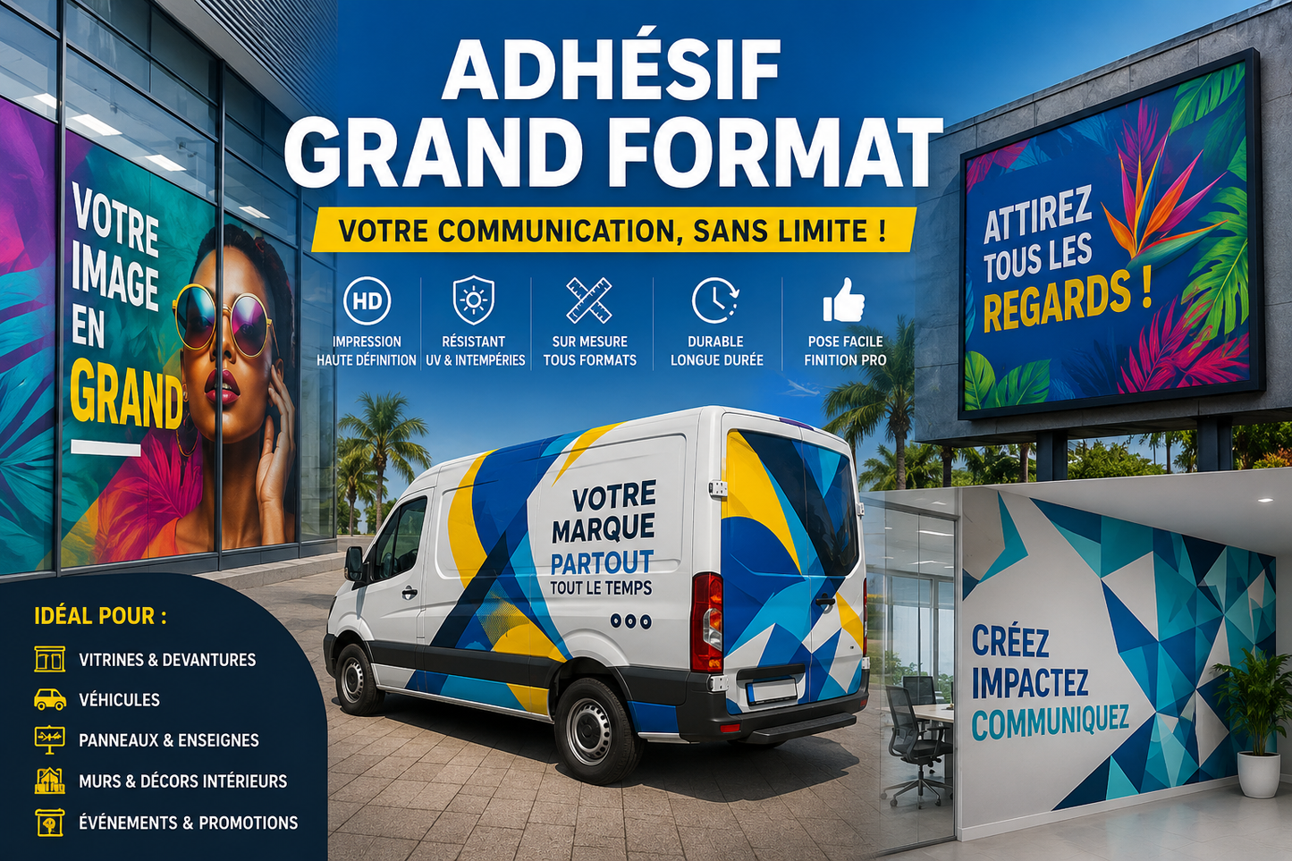 Adhésif Grand Format