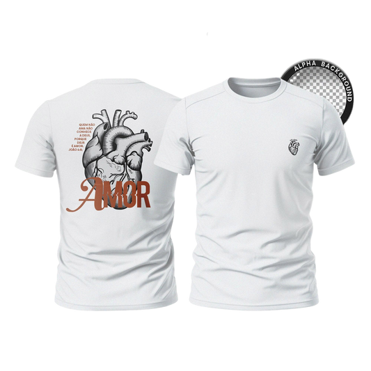 T-Shirt blanc personnalisé 190g/m²