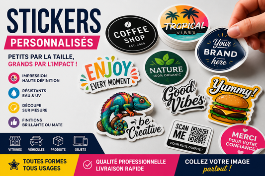 STICKERS PERSONNALISÉS