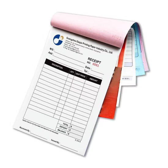 Carnets autocopiants tripli ou Dupli