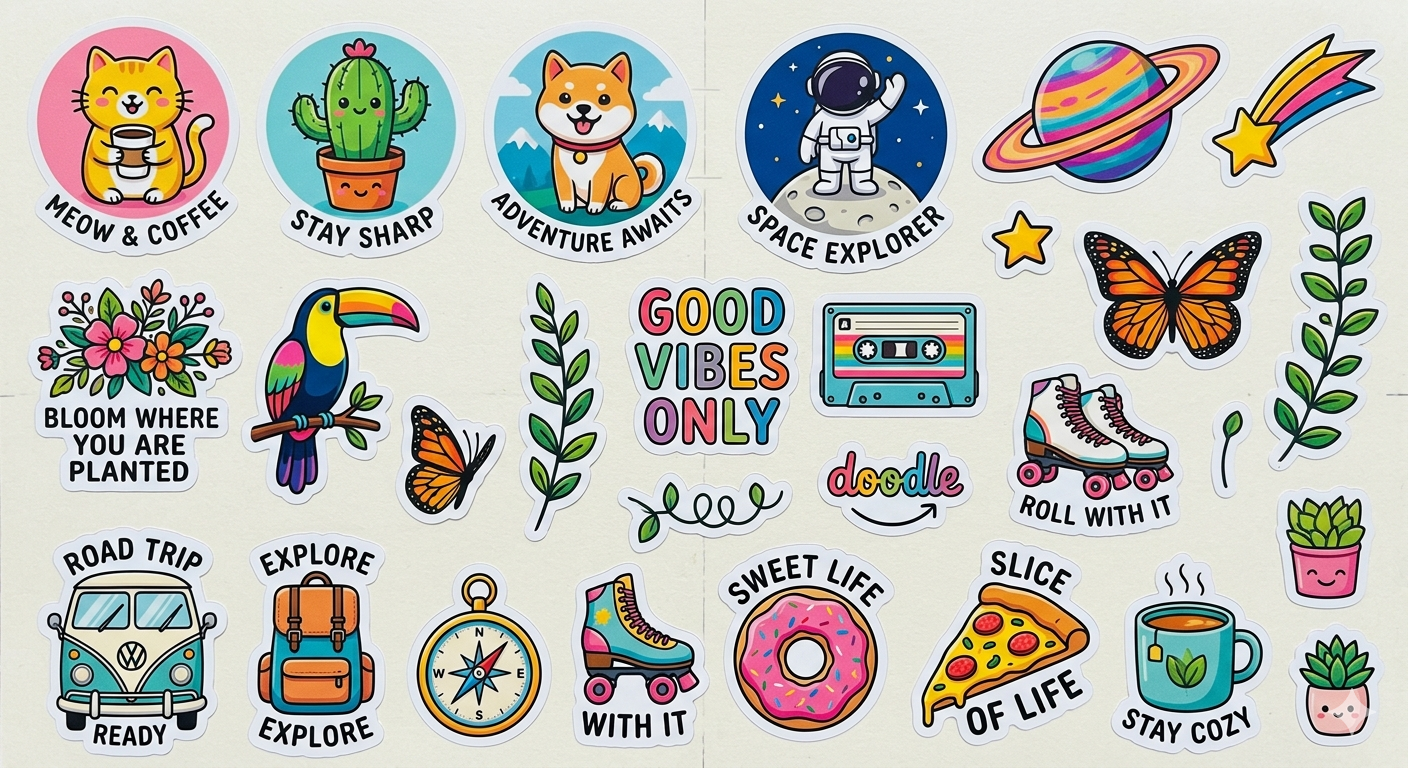STICKERS PERSONNALISÉS