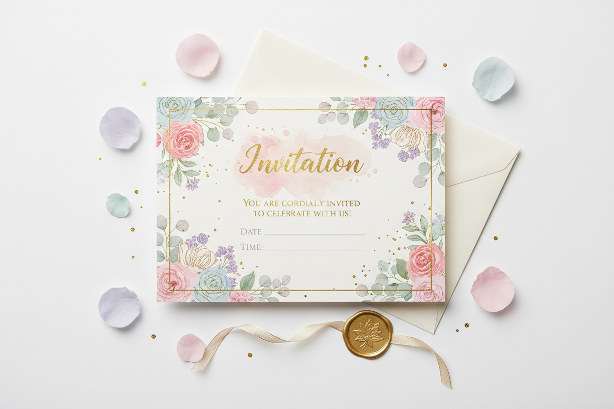 Carte d’invitation