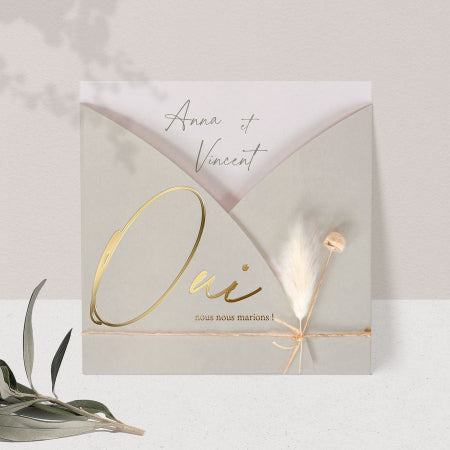 Carte de mariage
