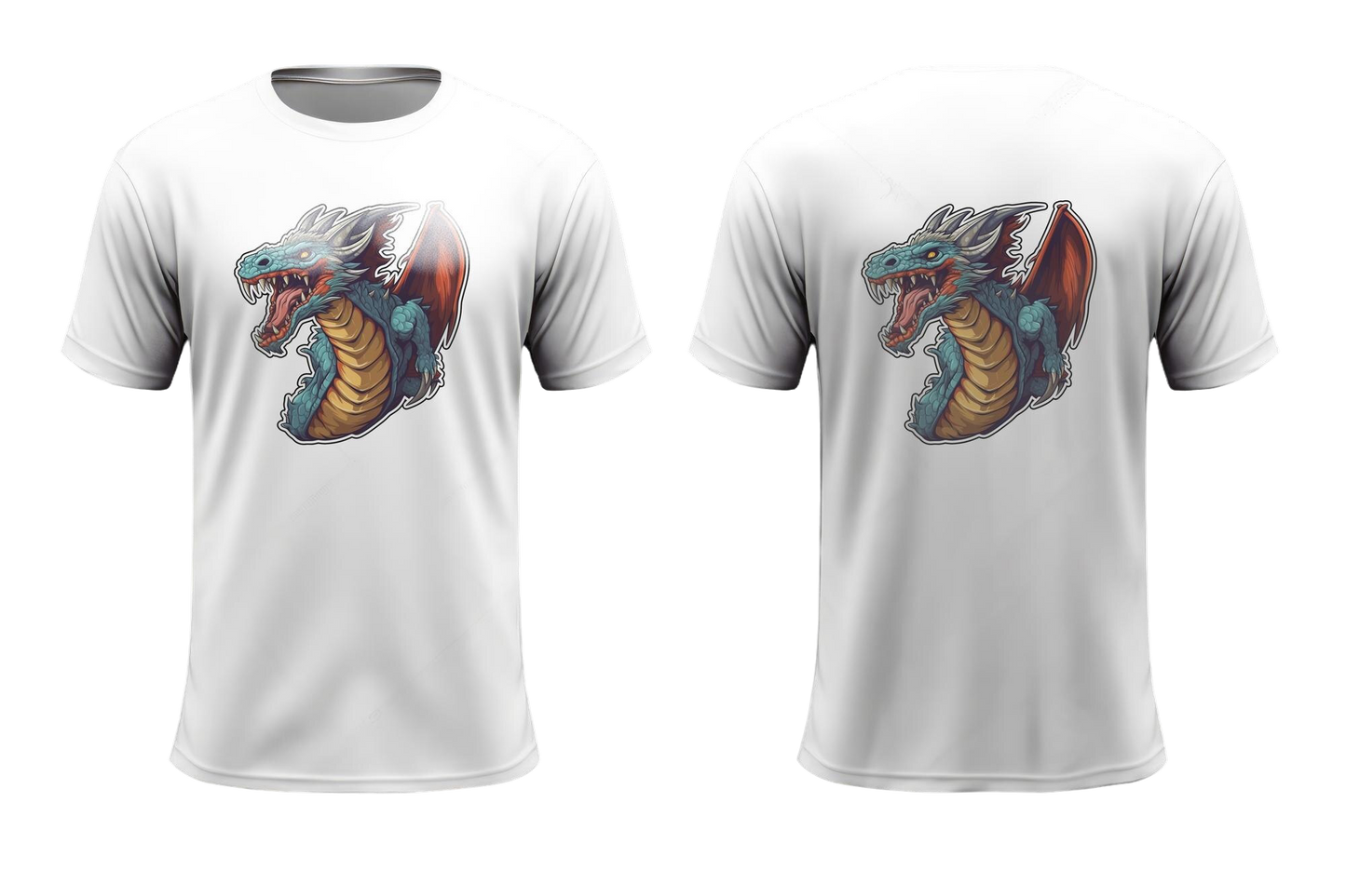 T-Shirt blanc personnalisé 190g/m²