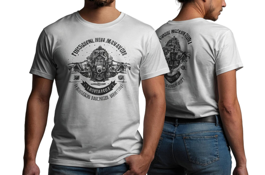 T-Shirt blanc personnalisé 150g/m²